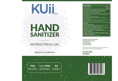 Label (Hand Sanitizer Labels Drum)